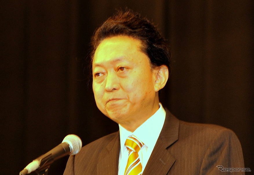 鳩山由紀夫総理大臣　撮影＝中島みなみ