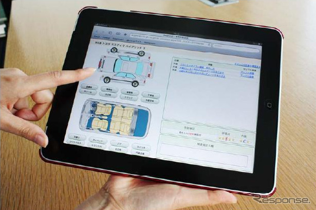 営業スタッフが試験的にiPadを採用