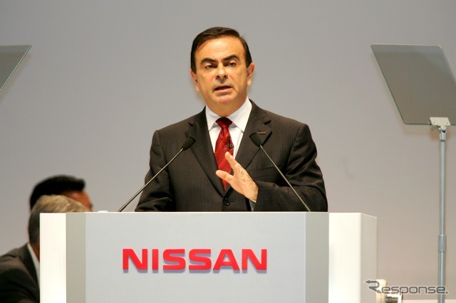 ゴーンCEO（6月23日、株主総会）
