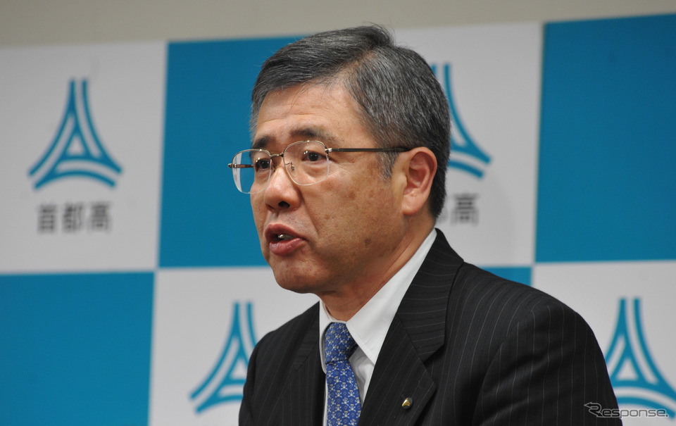 橋本圭一郎新社長兼会長　撮影＝中島みなみ