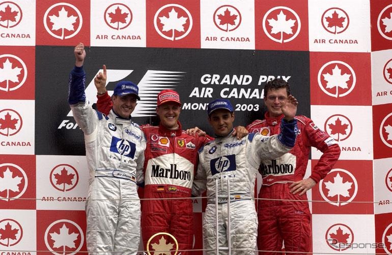 【F1カナダGP決勝】ミハエル・シューマッハ、ポイント首位を奪回!!