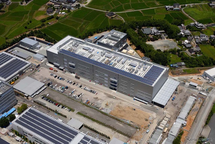 三洋電機 Ev Hv向けリチウムイオン電池の新工場が竣工 レスポンス Response Jp 三洋電機 Ev Hv向けリチウムイオン電池の新工場が竣工 レスポンス Response Jp
