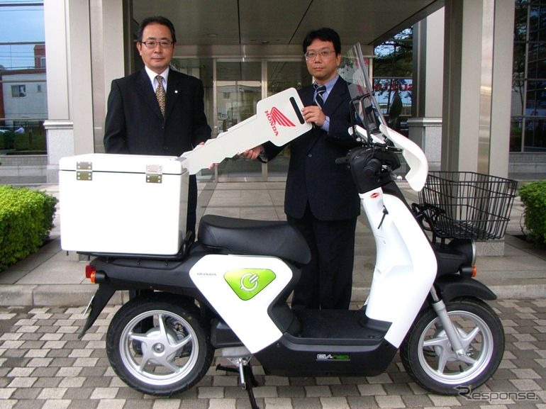 ホンダ EV-neo、テスト運用を開始…ビジネス現場のデータ収集