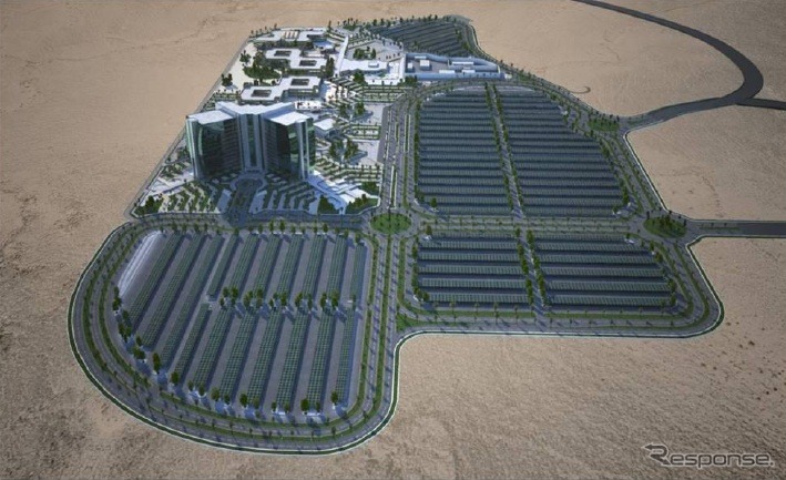 サウジアラムコが計画するノースパーク・プロジェクトのイメージ