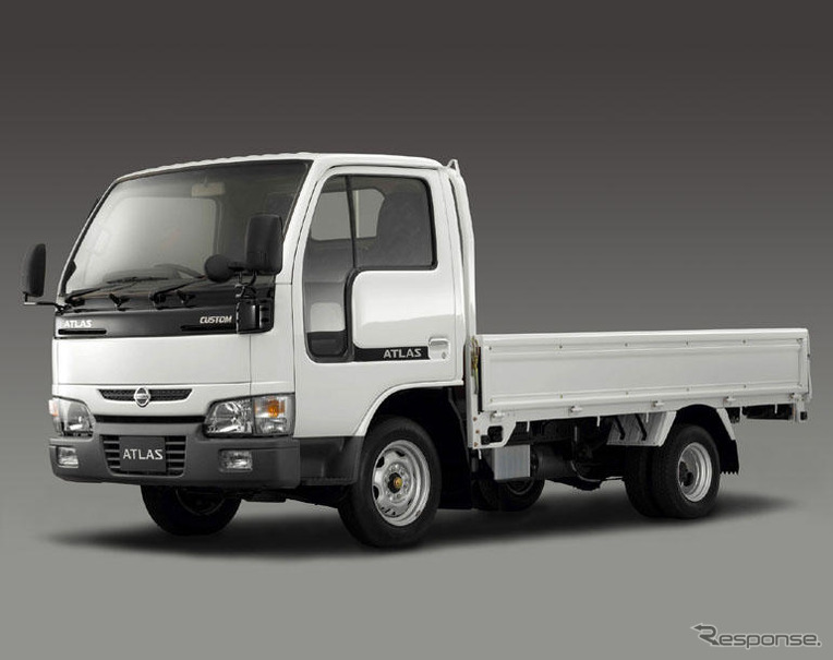 日産『アトラス10』を一部改良、法規制対応しました