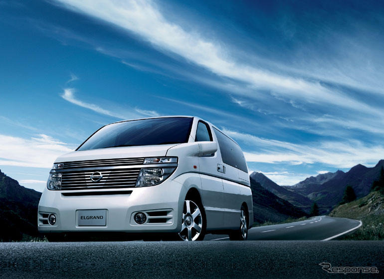 日産『エルグランド』のハイウェイスターを一部改良