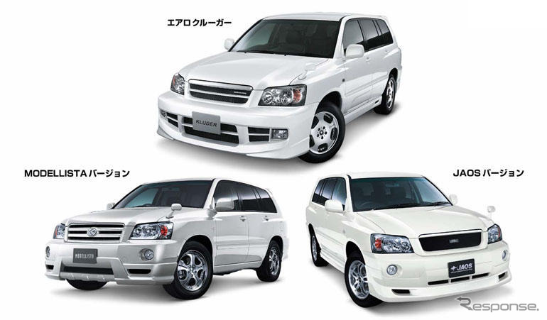 クルーガー のカスタマイズ Vもlも モデリスタ レスポンス Response Jp クルーガー のカスタマイズ Vもlも モデリスタ レスポンス Response Jp