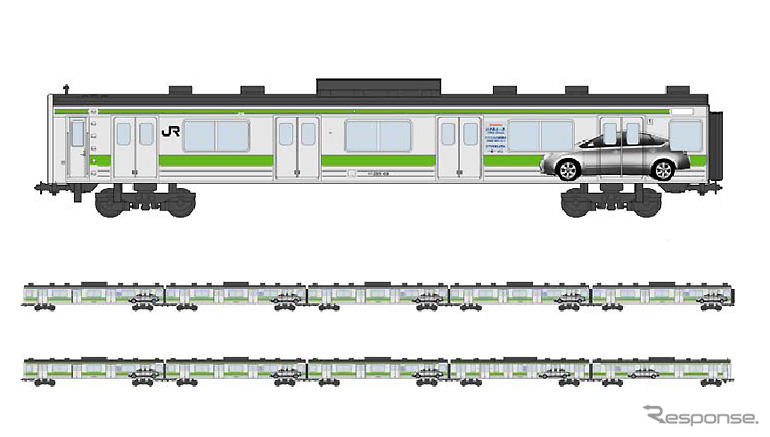 【新型トヨタ『プリウス』発表】JR山手線の線路を11台のプリウスが駆け抜ける!?