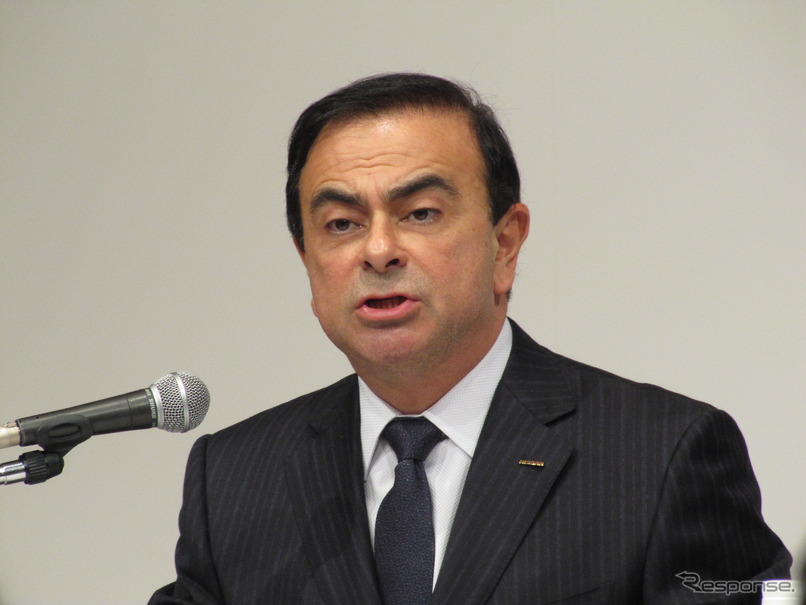 日産自動車カルロス・ゴーン社長