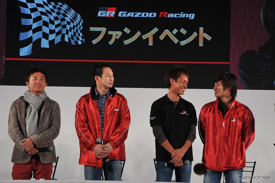 TOYOTA/GAZOO Racingでのトークショー