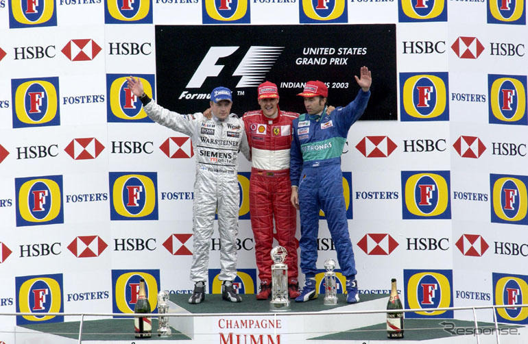 シューマッハ「人生最高の一日」……アメリカGP