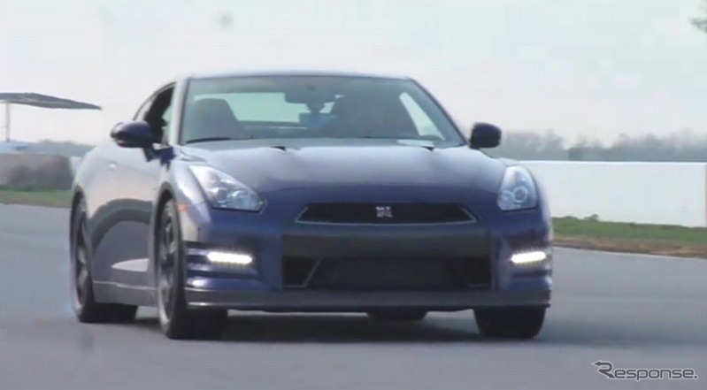 GT-R 新型ローンチコントロールの威力 動画キャプチャ