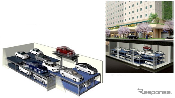 まるでパズル Ihiの新型水平循環式駐車装置 レスポンス Response Jp