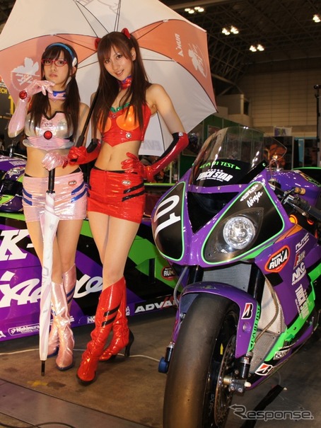 東京モーターサイクルショーと東京国際アニメフェスティバルに同時出展（写真：ワンダーフェスティバル出展時のようす）（C）カラー