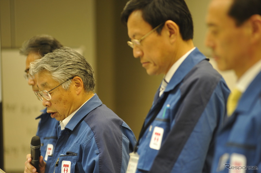 （19日18時・東電本社）　撮影＝中島みなみ
