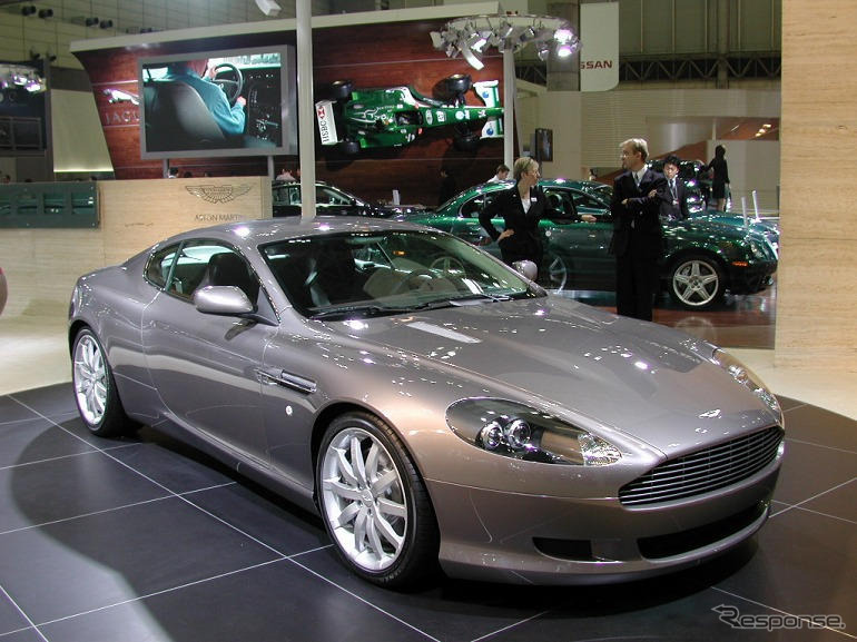 【東京ショー2003続報】アストンマーチン『DB9』貯金、始めよう!