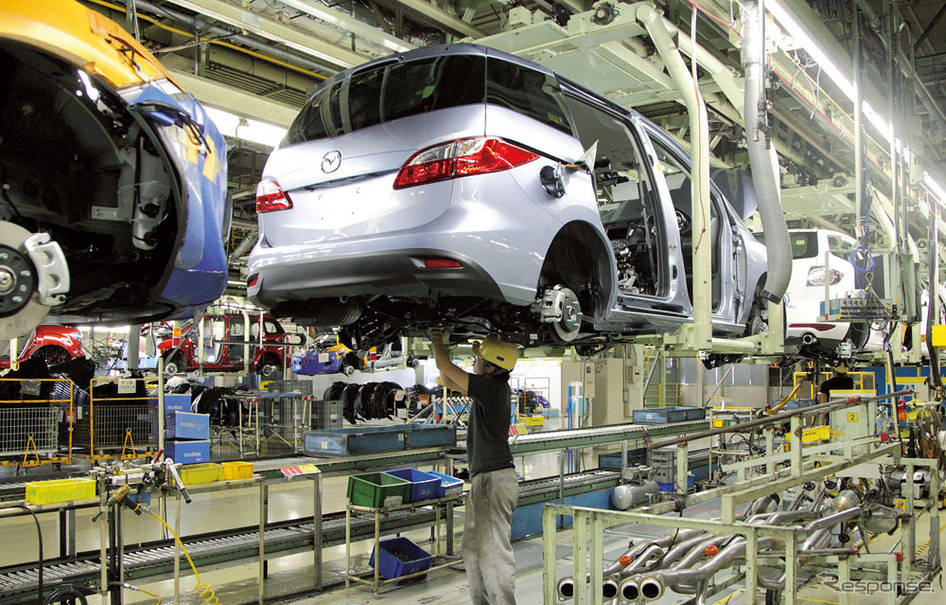 マツダ山内社長「下期からはフル生産目指す」