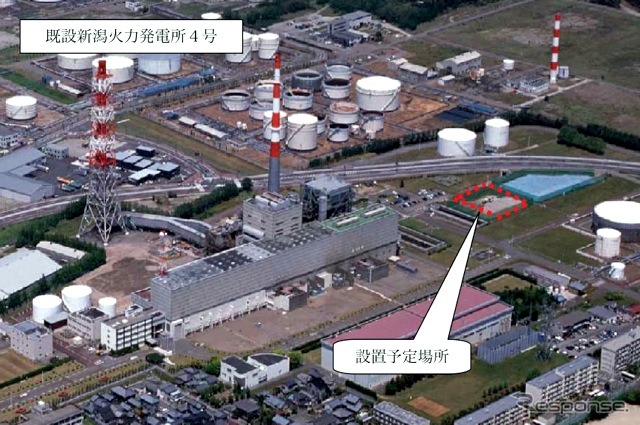 東北電力新潟火力発電所