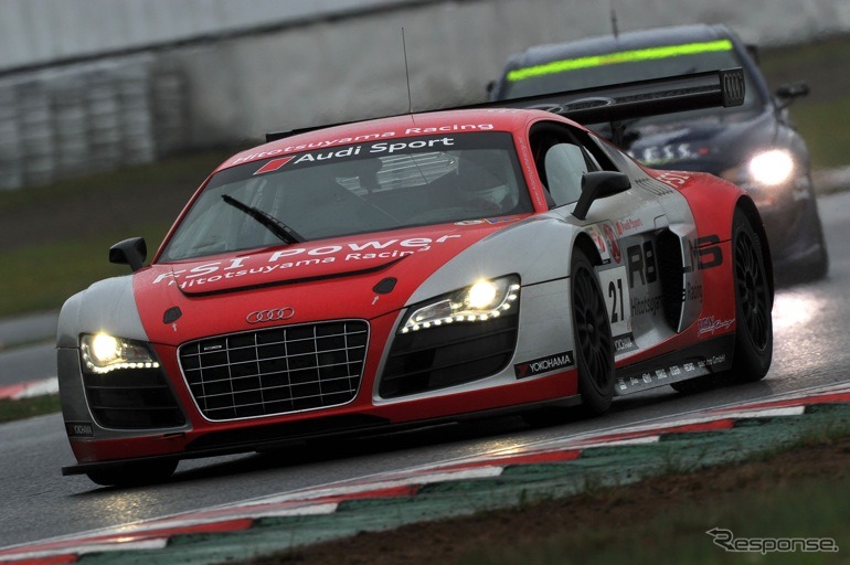 【スーパー耐久 第1戦】アウディ R8 LMS が総合優勝