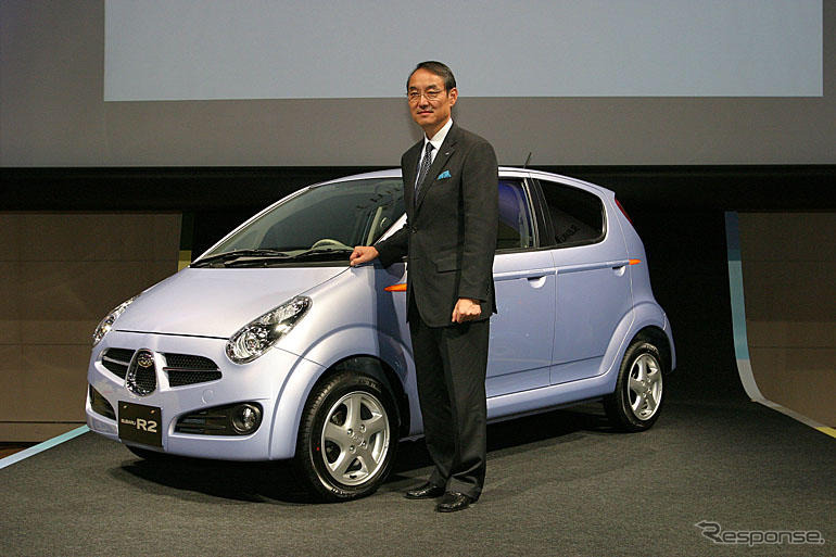 スバル R2 発表 寸法で勝負しない 新コンセプト軽自動車 レスポンス Response Jp スバル R2 発表 寸法で勝負しない 新コンセプト軽自動車 レスポンス Response Jp