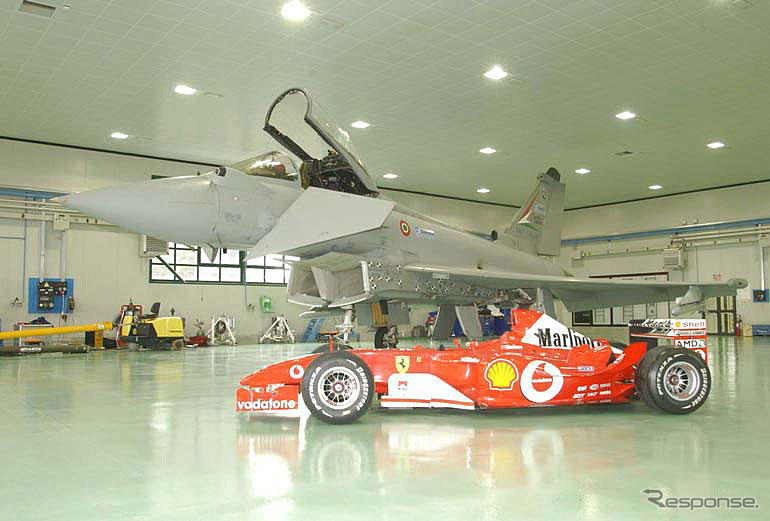 フェラーリF1対ジェット戦闘機、3本勝負!