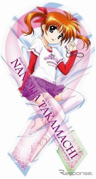 『魔法少女リリカルなのは The MOVIE 1st』マグコレ。私服なのは。サイズ：縦約19cm×横約10cm