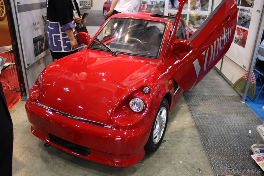 ［次世代自動車産業展11］米沢工高 ME-III…原付ミニカー