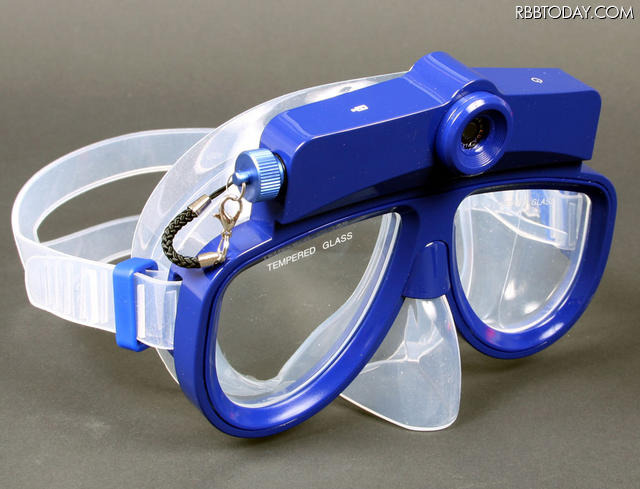 水中デジタルビデオカメラ、サンコー 「水中マスク型ビデオカメラ」(型番:UWGDVR01)