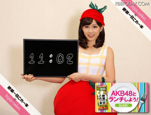 AKB48があの人気サイトに日替わりで登場！ AKB48前田敦子