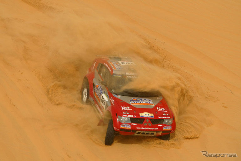 【パリダカ】第8レグ…増岡が後退、篠塚はリタイヤ