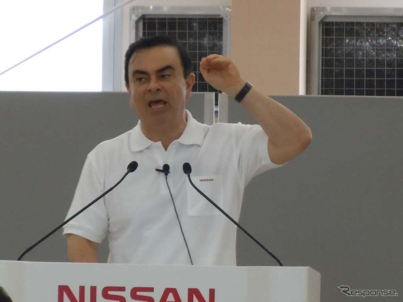 日産自動車カルロス・ゴーン社長