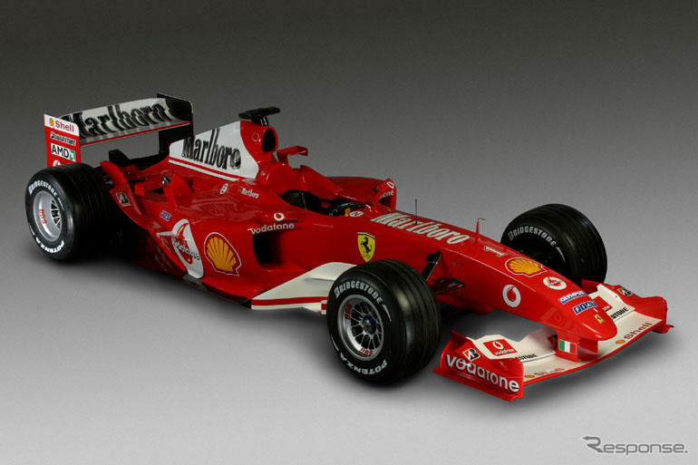 フェラーリ新型F1マシン---「F2004」発表
