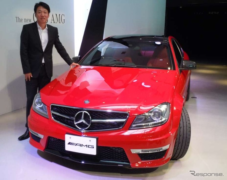 メルセデスベンツ新型C63AMG発表会