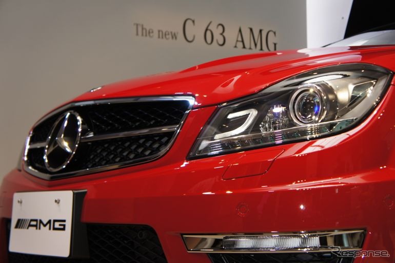 メルセデスベンツ C63AMG 発表会