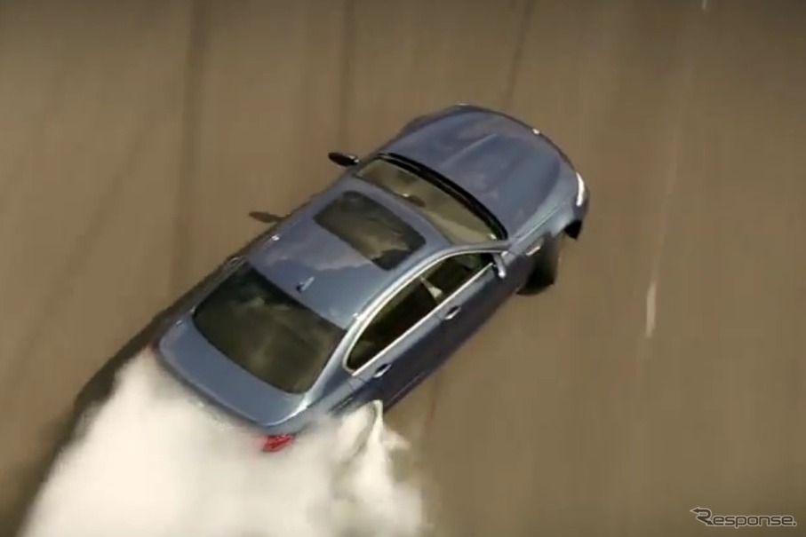新型BMW M5のパフォーマンスを体験した6名の映像（動画キャプチャー）