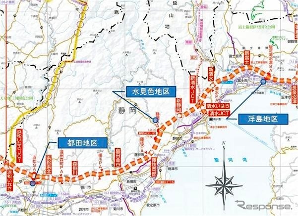 活動地区の位置図