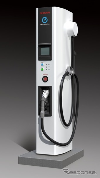 日産の新型急速充電器、標準仕様