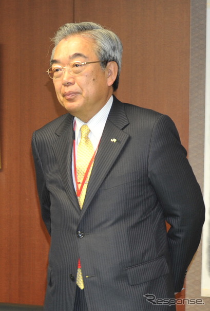 2011年2月に国土交通省に要望に訪れた時の中島尚俊社長