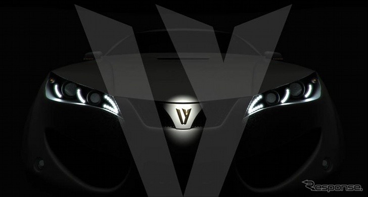 イタリアVYGOR社が10月10日に発表予定の新型スポーツカー