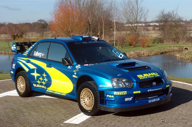 【スバルWRC】インプレッサWRC2004が実戦デビュー