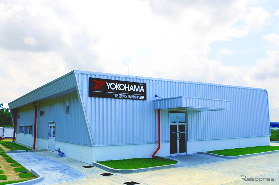 横浜ゴム・タイヤテストセンターオブアジア内にオープンした「タイヤサービストレーニングセンター」