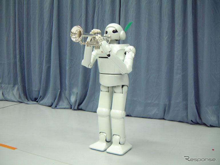 【トヨタ・パートナーロボット】新ヒューマノイドはトランペット奏者