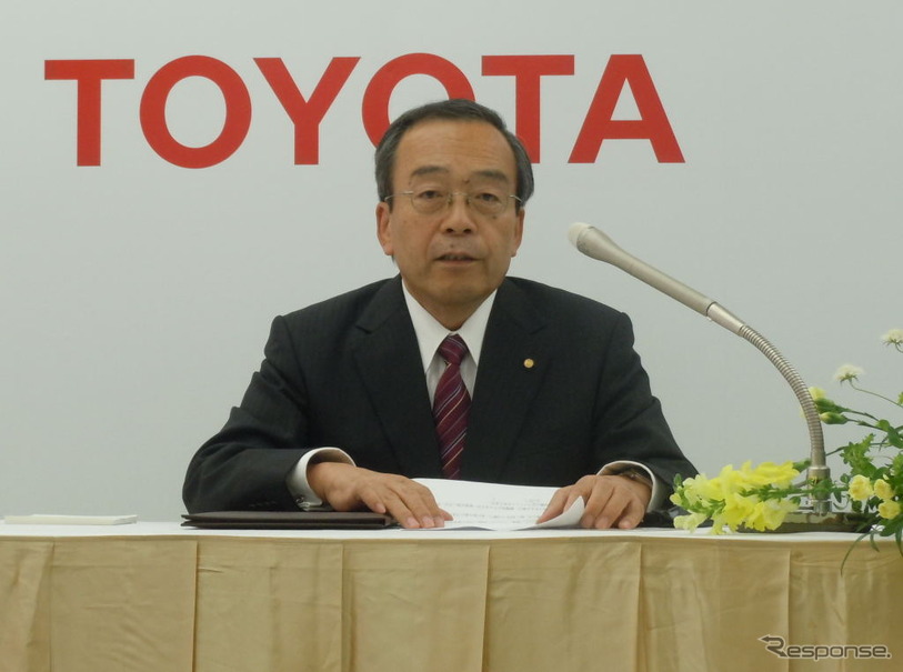 トヨタ自動車・内山田竹志副社長