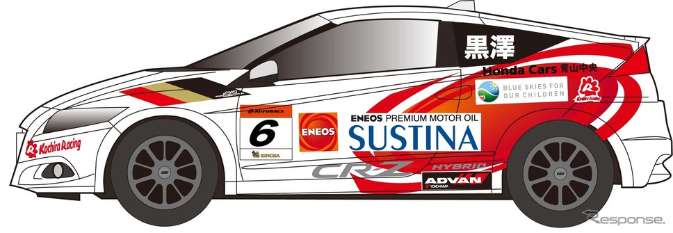 JAF Grand Prix FUJI SPRINT CUP 2011 のレジェンドカップ車両のカラーリングが決定