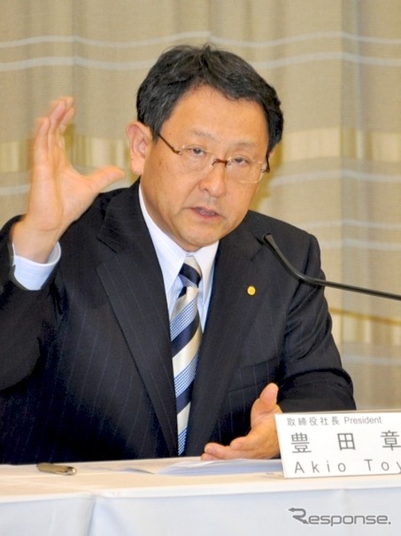 豊田社長がタイに現地入り（写真：7月13日撮影のもの）