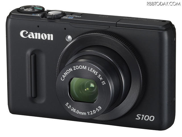 「PowerShot S100」ブラック