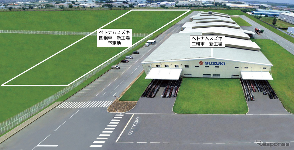スズキベトナム四輪車新工場