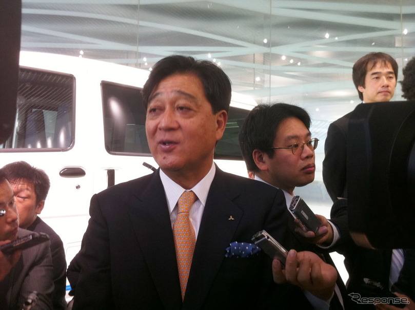 三菱自動車・益子修社長