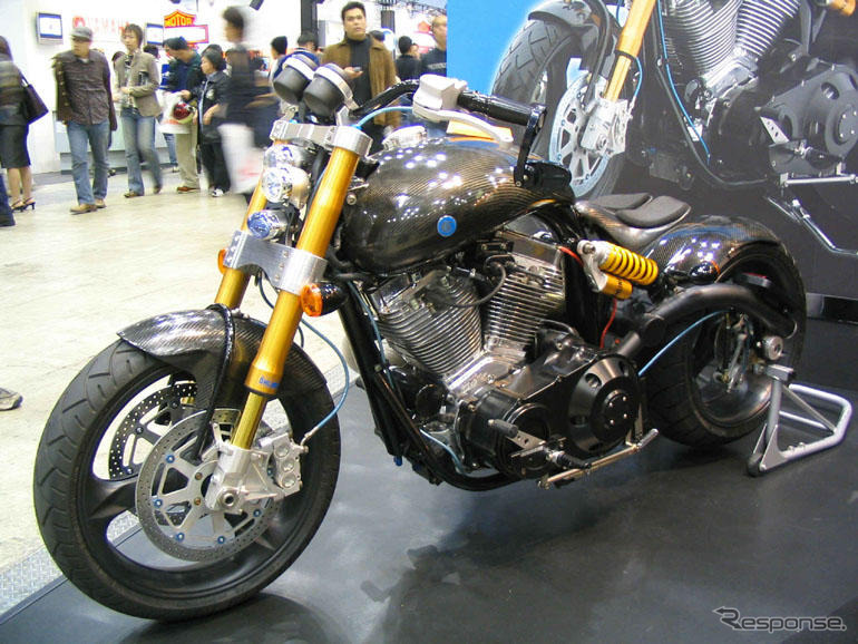 【東京モーターサイクルショー04】日本車を撃墜!?…コンフェデレイト『ヘルキャット』
