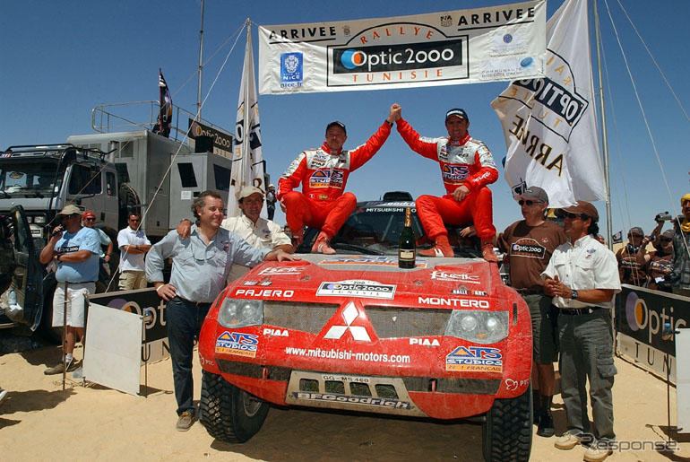 【クロスカントリー・チュニジアラリー】三菱ペテランセルが優勝